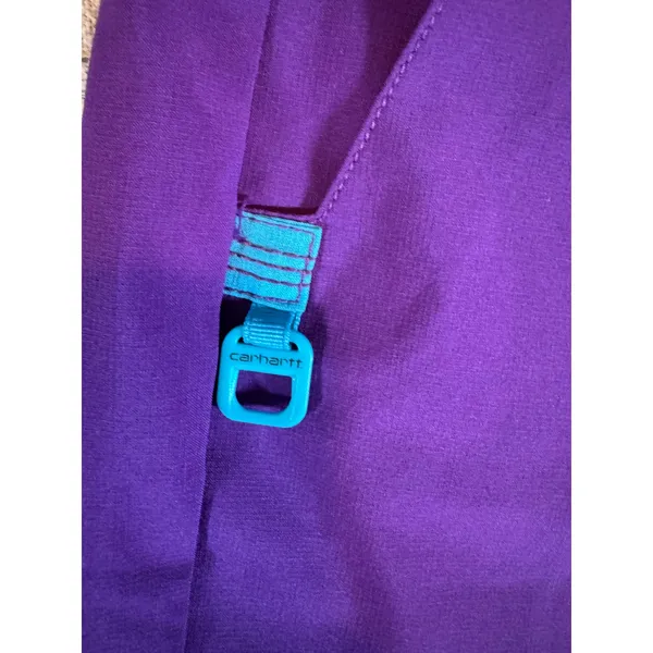 Carhartt Force Women Eggplant Medical Scrub Pants Cargo Nurse Sz Medium - Image 9