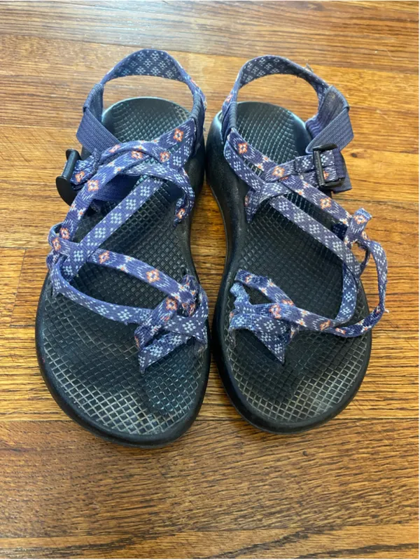 Chaco ZX2 Classic Geometric Toe Loop Strappy Hiking Sport Sandals Boho 8 Granola - Image 3