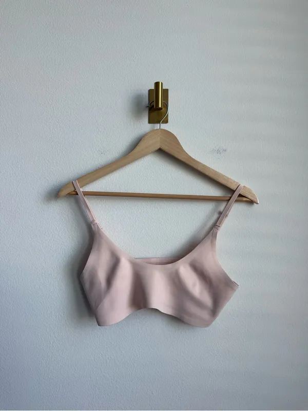 Intimately Free People Beige Nude Bralette Wireless Adjustable Straps Size M - Image 2