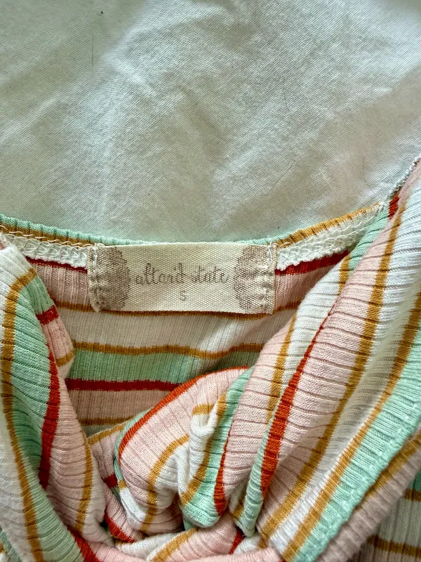 Altar'd State Striped Ribbed Mini Dress - Image 3