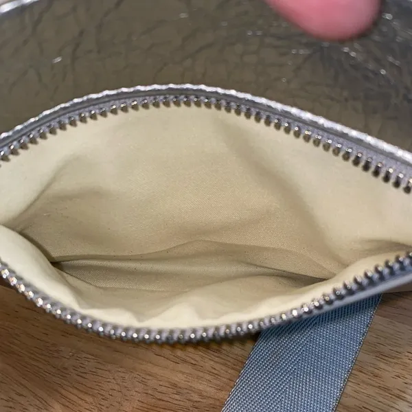 Lili Sidonio x Molly Bracken Metallic Silver‎ Crossbody Bag - Image 7
