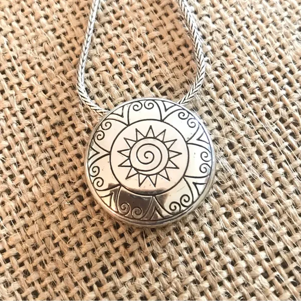 Brighton Reversible Pave Crystal Circle Necklace - Image 6