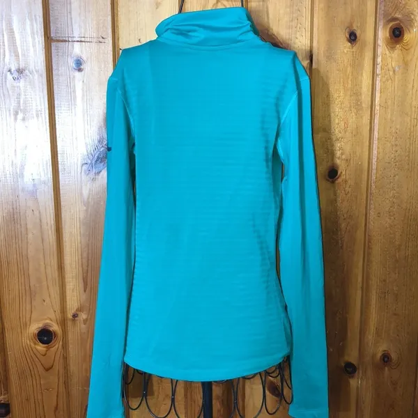 Nike dri fit pull over sweatshirt size medium Blue sports wear clothing active​​ - Image 5