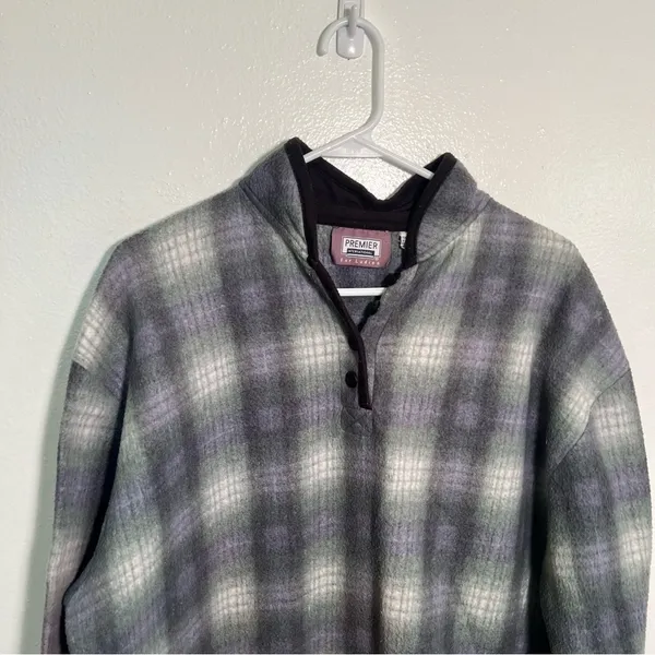 Vintage Premier‎ International for Ladies Women's Size Large Fleece Sweatshirt - Image 2