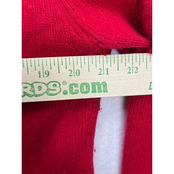 Vintage B Moss Stanley Blacker Angora Sweater Red Turtleneck Japan Womens L Cozy - Image 4