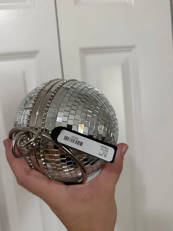 Brand New Akira Raise A Glass Disco Ball Purse - Image 7