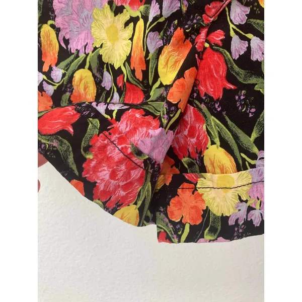 Anthropologie Yukiko Noritake Maeve Portside Button Colorful Floral Romper 8 - Image 6