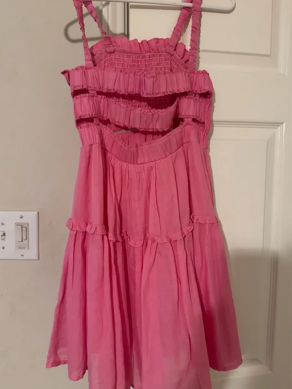 Pink babydoll dress - Image 4