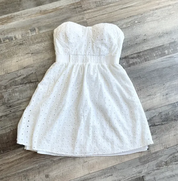 Wet Seal Mini Crochet Dress - Image 2