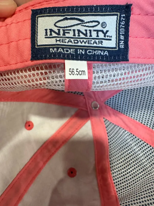 Infinity Headwear -Camouflage /Pink Trucker Vel-cro back Cap - Image 5