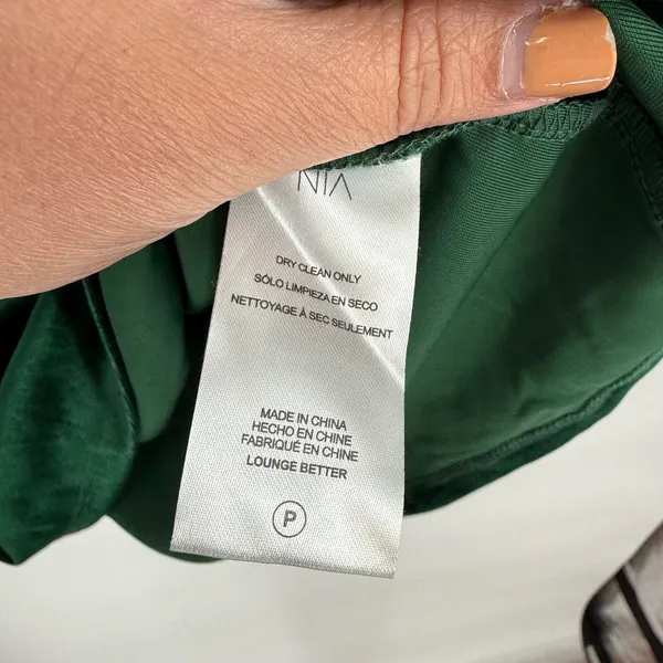 Lulus Nia Emerald Velvet Off-The-Shoulder‎ Mini Dress Size M - Image 7