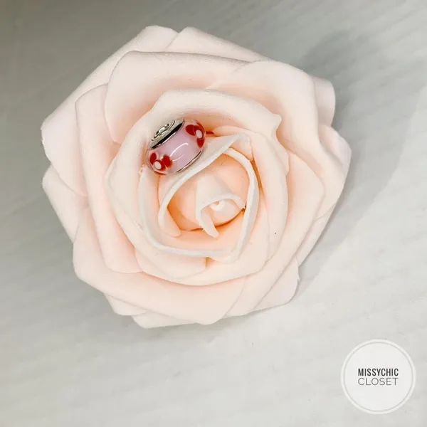 Pandora Red Crystal Charm - Image 2