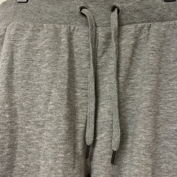Fleece lined joggers pants jogging pants Gray Size M - Image 4