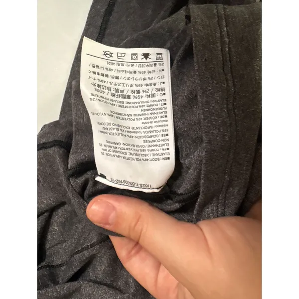 Women’s Arc’Teryx Small Dark Gray Sport T-Shirt - Image 6