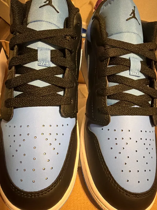 Retro 1 Low Nike Air Jordan kids 6Y Men’s 6 - Image 4