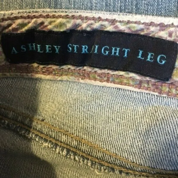 Ashley straight‎ leg size 8 jeans Blue - Image 2
