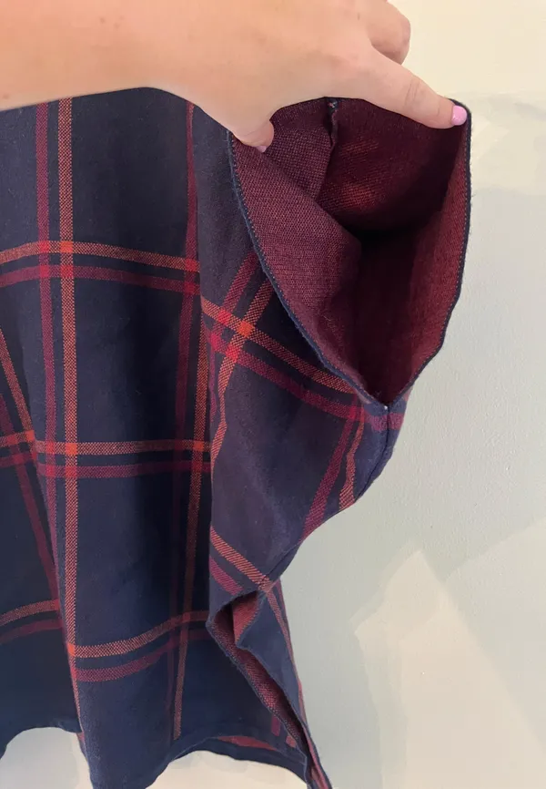Max Studio Window Pane Poncho - Image 3