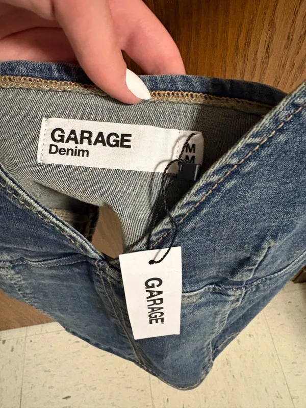 Garage Denim Top Corset - Image 2