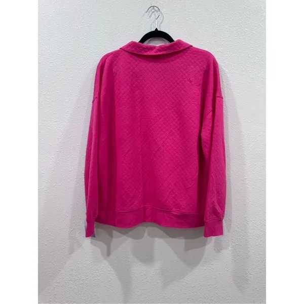Stars above pink‎ sweater size large - Image 4