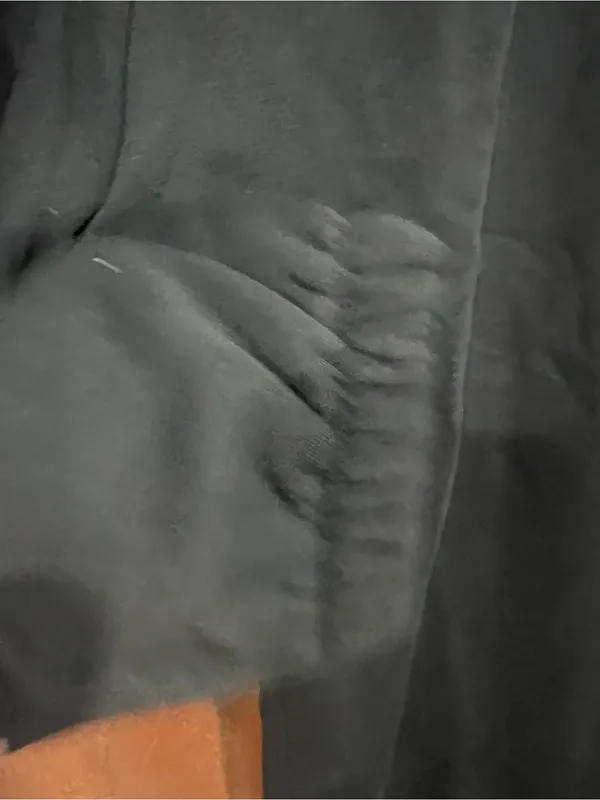 Nike Black Jogger Sweatpants with White Swoosh - Image 4