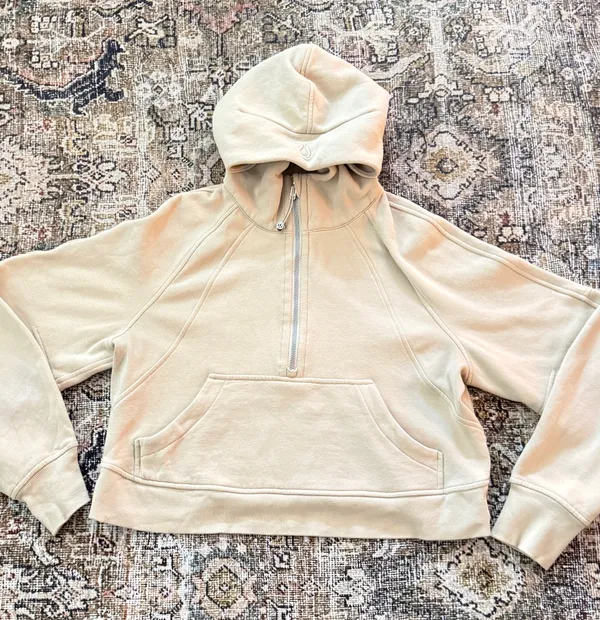 Lululemon Scuba Half-Zip Hoodie XS/S - Image 3