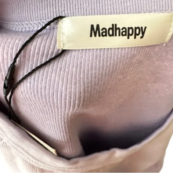 MadHappy Ribbed Babydoll Ombre Shirt nwt - Image 5