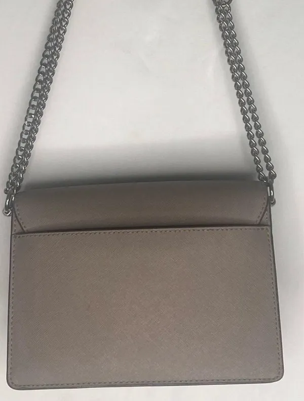 Tori Burch Emerson Envelope Bag- Gray - Image 2