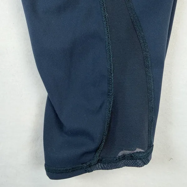 Lululemon Wunder Train High-Rise Crop 23" Womens Size 8‎ Blue Yoga Leggings - Image 6