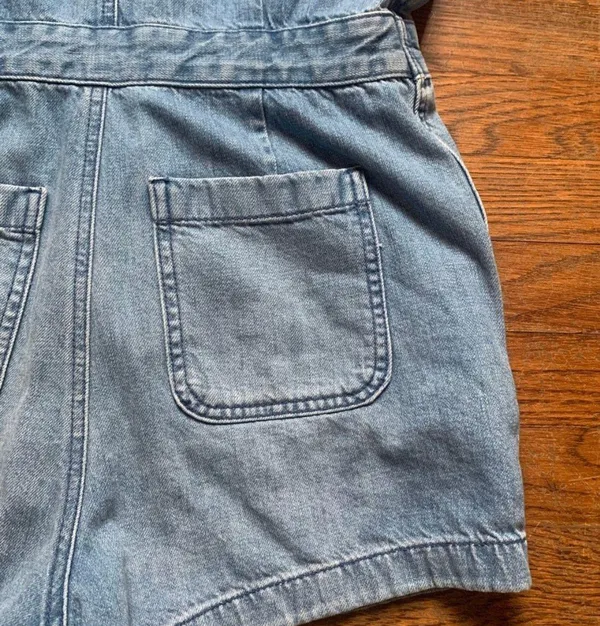 Denim Romper XS - Image 4