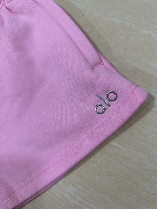 Alo Accolade Shorts Sweet Pink Small - Image 2