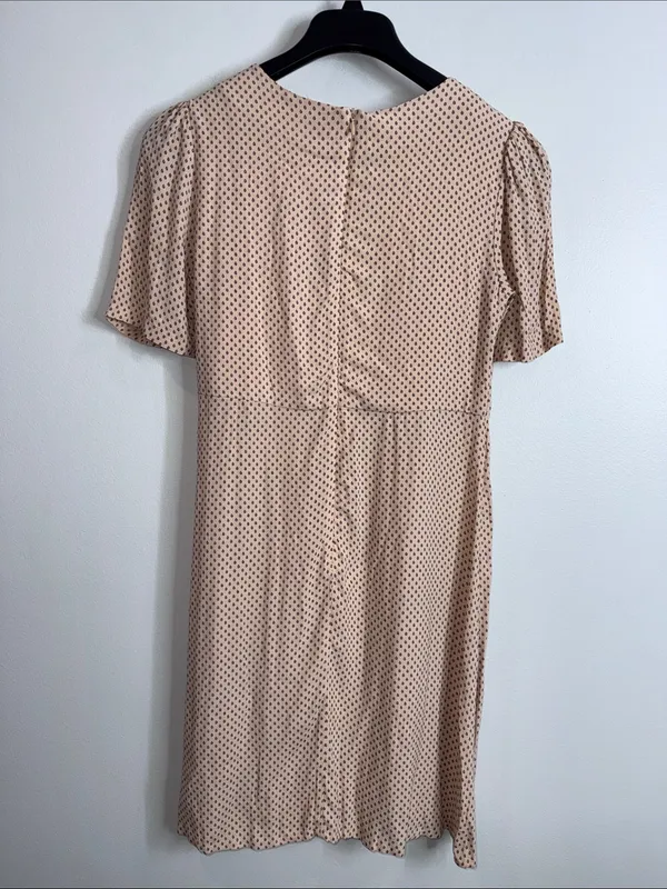 H&M delicate minimalistic mini length vintage vibe dress size 8 - Image 6