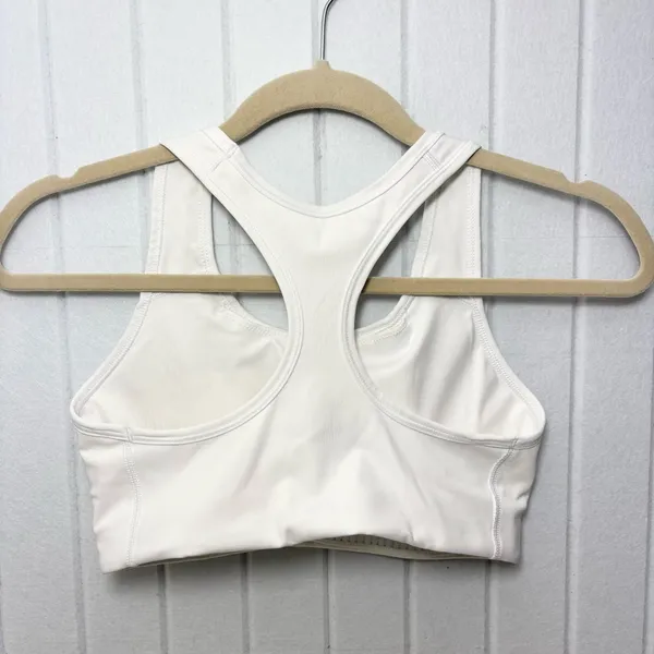 Nike Women's‎ Classic White Sports Bra Size S - Image 5