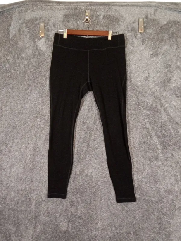 ibex Womens Baselayer Leggings Merino Wool Blend Performance Hiking Size M - Image 3