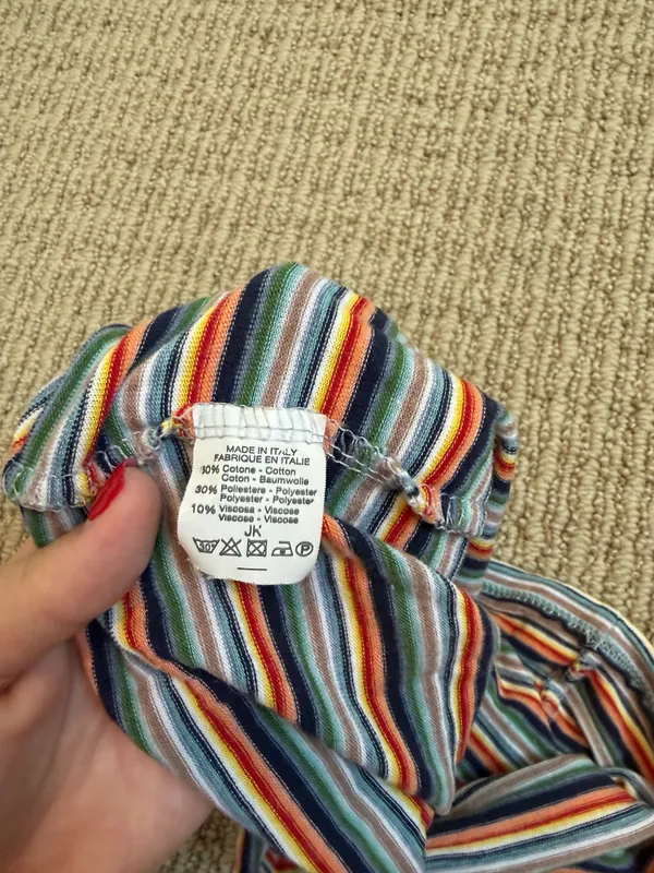 Brandy Melville Rainbow Striped Tank Top - Image 6