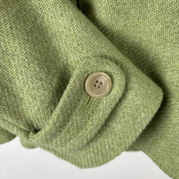 Banana Republic Wool Blazer‎ Jacket Womens Sz XS Green Career Business Pea Coat - Image 9