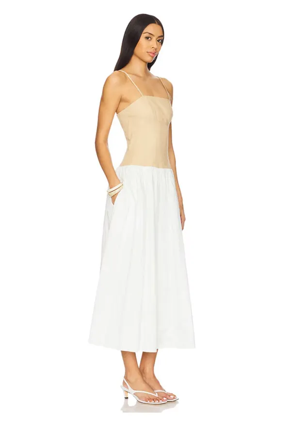 Karina Grimaldi Clara Combo Dress - Image 2
