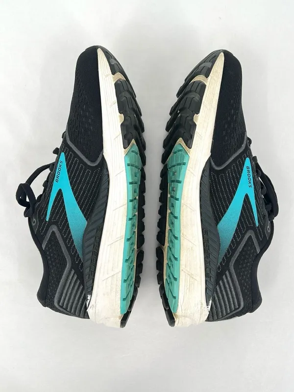 Brooks Ariel 20 Black Blue Teal Motion Control Running Shoes Women’s Size 11 - Image 4