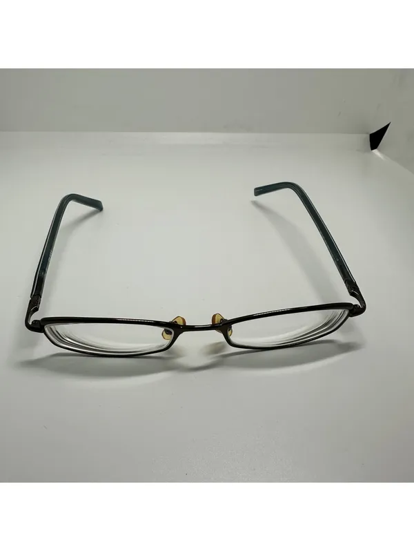 Guess Rectangular Brown Metal Frame Prescription Glasses Frames - Image 3