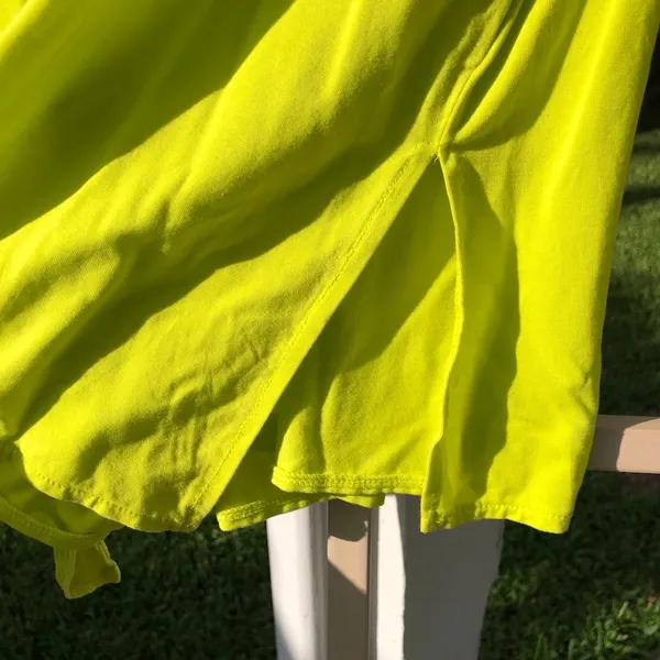 Fabletics Tank Chartreuse Top M - Image 7