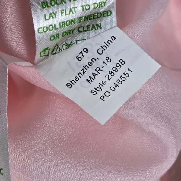 Lilly Pulitzer Pearl Shift Dress Paradise Tint Pink Gold Embroidery 28998 2 - Image 7