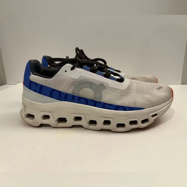 On Cloudmonster 'Frost Cobalt' Running Sneaker Men's Size 12 - Image 2
