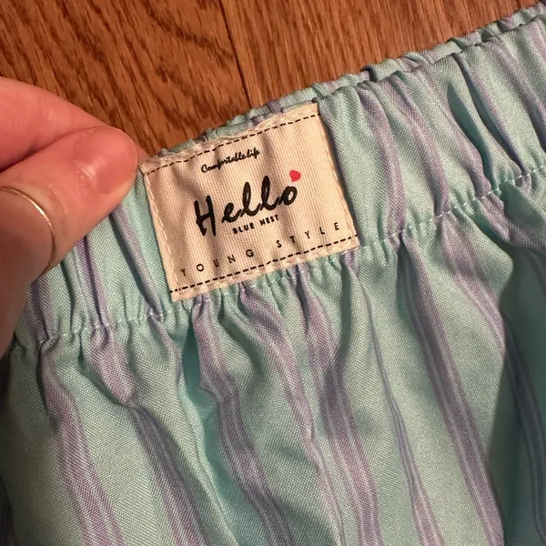 Women’s Striped Pajama Shorts - Image 3