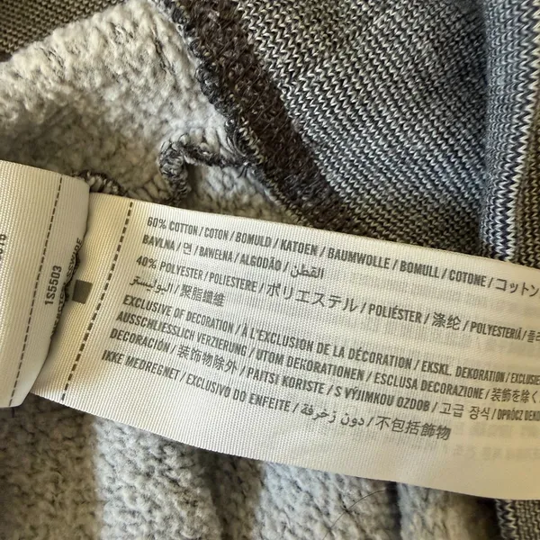 Abercrombie & Fitch Gray Cowl Neck Sweatshirt - Image 9