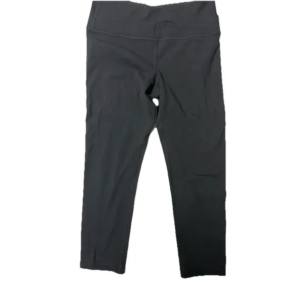 Lululemon Athletica Ankle Leggings Black Women's Size 4, 21 Inseam - Image 2