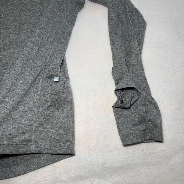 Nike Element Women's 1/2-Zip Running Top CU3220-084 Gray Size M Activewear - Image 10