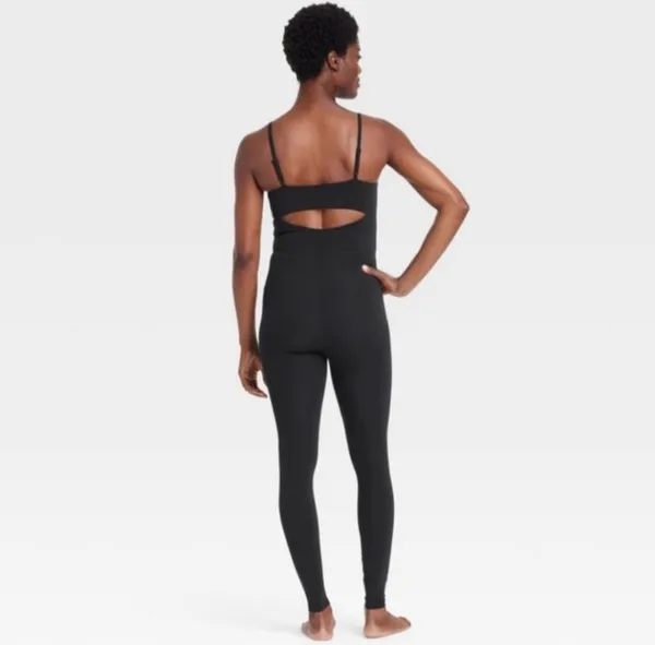 NWT ALL IN MOTION M Women’s everyday soft active jumpsuits black sz M✨ - Image 2