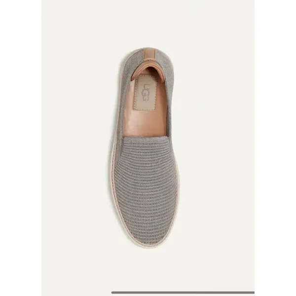 Ugg Sammy grey metallic loafer flats size 9.5 - Image 14