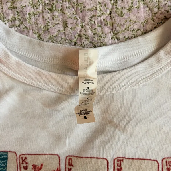 Ghost Cowboy Baby Tee White - Image 3