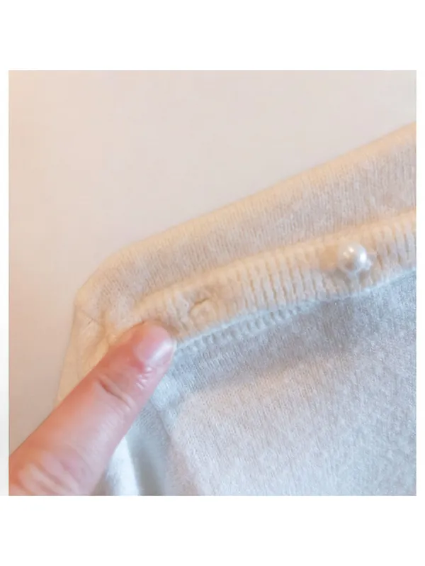 Designers Originals White Sweater Womens Medium - Image 6