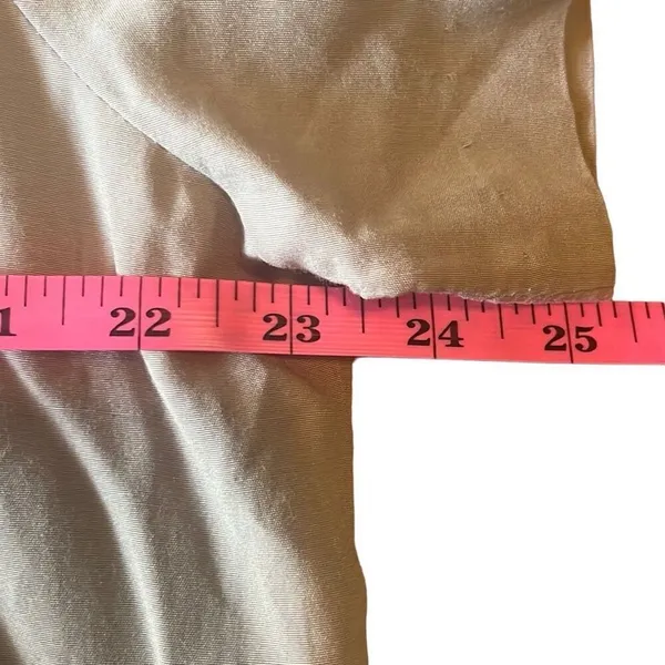 Gemilli Vintage Tan Pullover Lightweight Short‎ sleeve Blouse Large Capsule Tan - Image 7